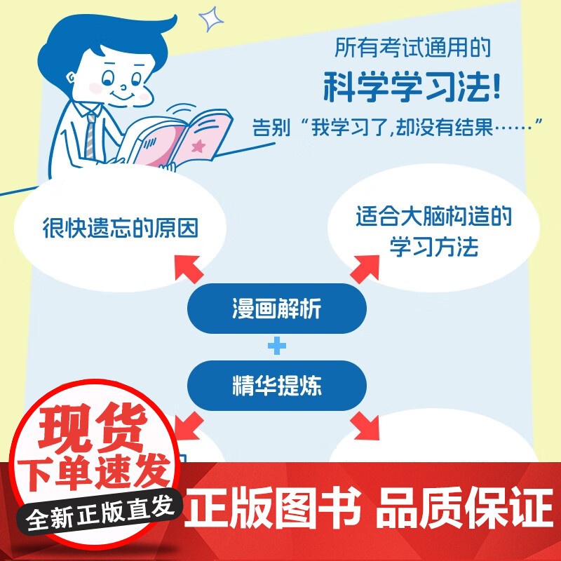 考试脑科学 漫画版 池谷裕二 著 科普读物高清大图