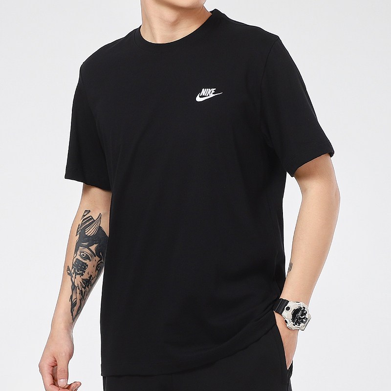 nike耐克男装时尚潮流运动上衣宽松圆领透气t恤ar4999013c
