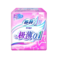 苏菲超熟睡AIR 420 4P*6包+弹力贴身机薄0.1 230 8P*4包[EC] 姨妈巾 国产 超薄 棉柔
