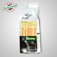 Socona尊享系列 肯尼亚AA风味咖啡豆 新鲜烘焙现磨纯黑咖啡粉250g