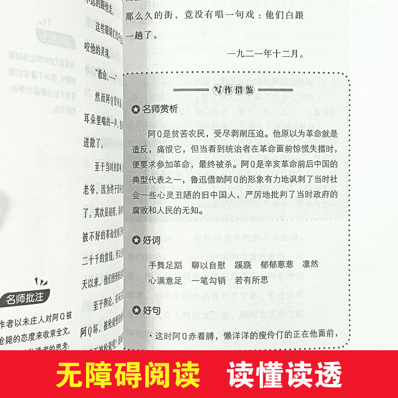 醉染图书鲁迅散文集 朝花夕拾 呐喊9787531741374高清大图