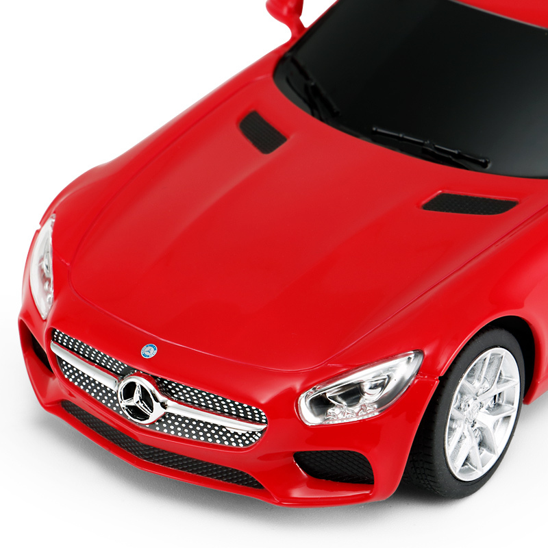星辉rastar124奔驰amggt遥控车72100红色18个