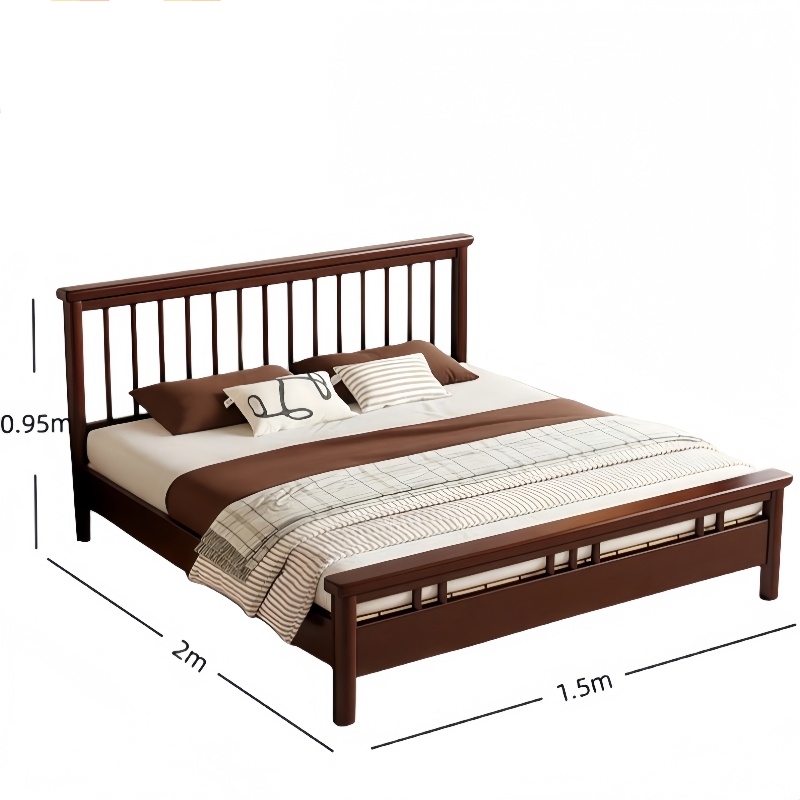 铭思沃木床2*1.5*0.95m张高清大图