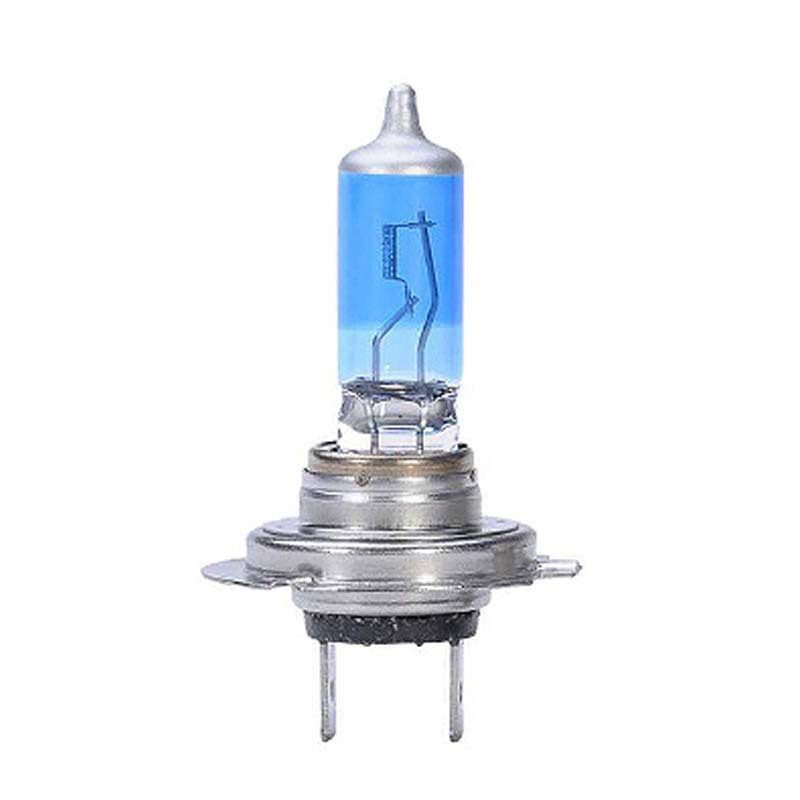 欧司朗(OSRAM)汽车车灯升级卤素大灯炫亮系列H7远光灯近光灯汽车灯泡前大灯 5000K色温 光色增白