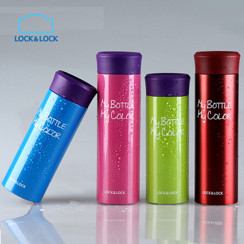 乐扣乐扣(lock&lock)缤纷保温杯水杯保温保冷杯子304不锈钢 LHC4020G (330ml)绿色高清大图