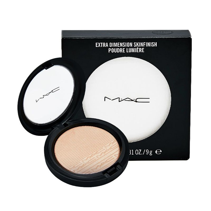 MAC 魅可立体绒光修容饼 生姜高光粉饼 #Double Gleam