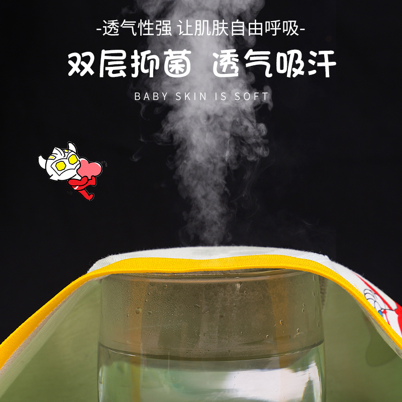 浪莎男童内裤纯棉儿童奥特曼中大童夏季不夹屁屁小童四角平角高清大图