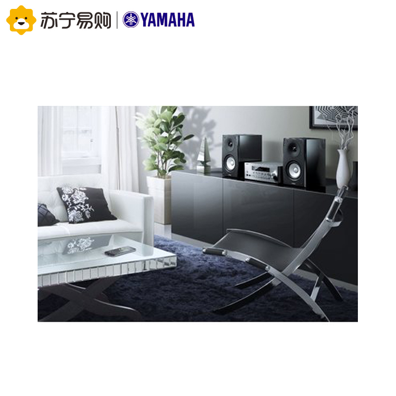雅马哈（Yamaha） MCR-N57 音响 音箱 迷你桌面 CD机 蓝牙音响 电视电脑音响 wifi网络播放机 配BP