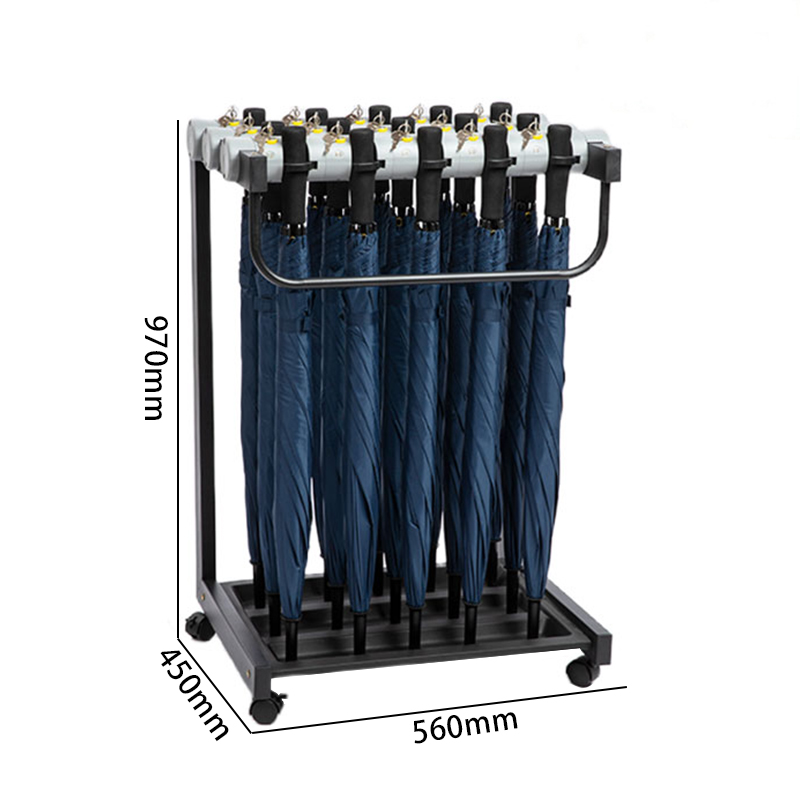 豫汉迎雨伞架带伞 雨伞架15头带伞560*450*970mm套 默认