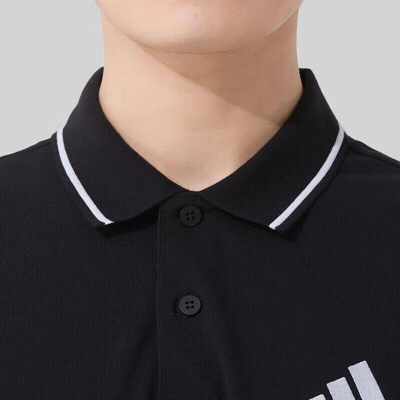 Adidas阿迪达斯男子新款POLO衫舒适运动休闲短袖T恤KA5899 ZP高清大图