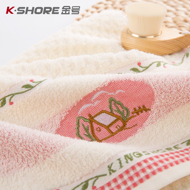金号(KING SHORE)全棉 纯棉毛巾3 5 6条装加厚男女家用洗脸面巾柔软吸水可批发