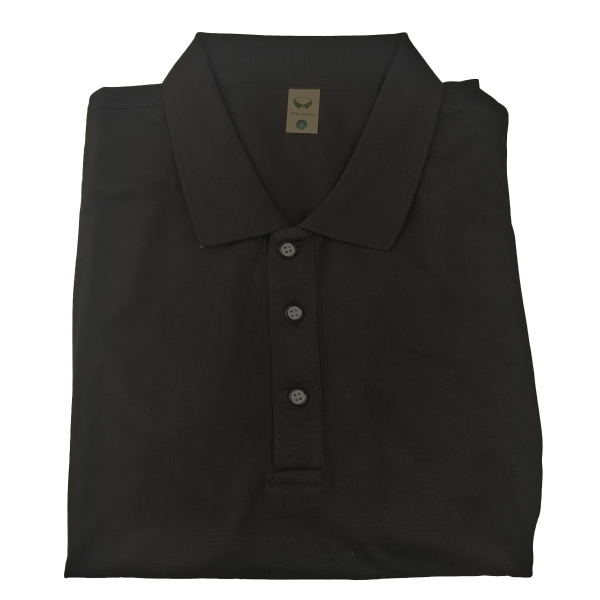 鸽护 短袖POLO cs-黑色 件高清大图