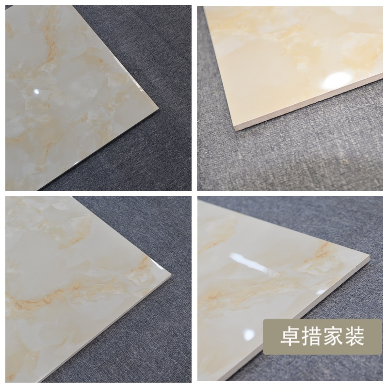 佛山品牌瓷砖800X800金刚石客厅卧室全抛釉地砖玉石纹防滑耐磨砖壹德壹