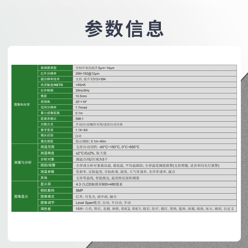 英示INSIZE红外热成像仪可直观查看目标温度数据多场景运用高清大图