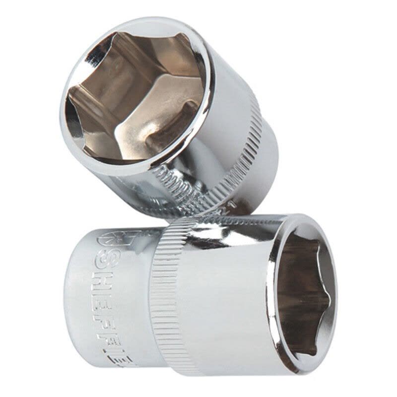 SHEFFIELD/钢盾 12.5mm系列公制6角标准套筒 S011622 22mm 1只图片