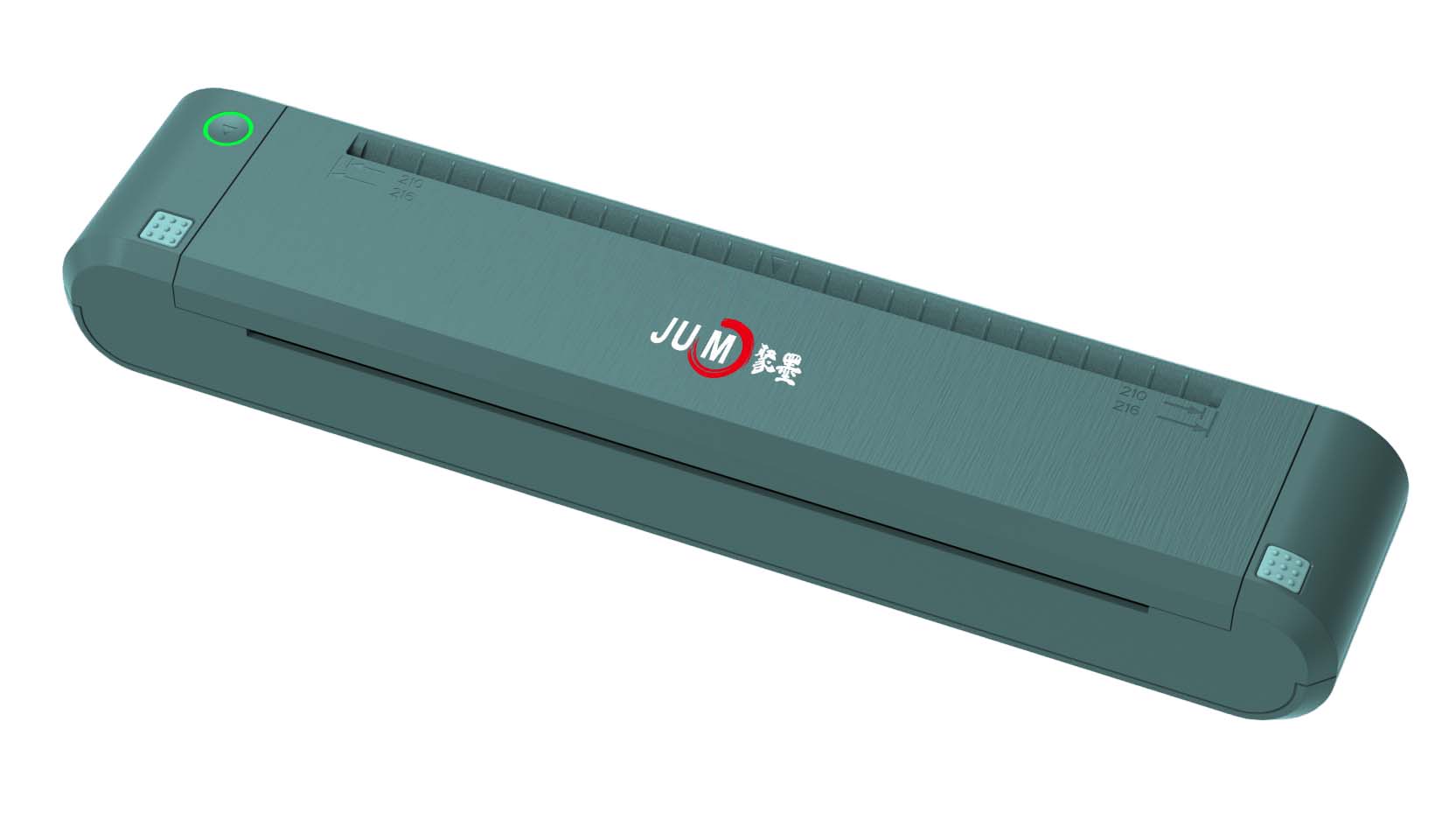 聚墨(JUM) JP01-B 315*67*44mm 8寸便携式打印机(计价单位:台)绿色高清大图