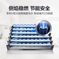 美的(Midea)水气双调智能家电恒温APP遥控 自动变升多重安防 LED大屏燃气热水器天然气 [18升零冷水] 18