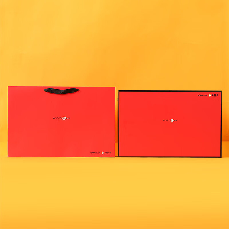 豹牌 BP-T67套装 红色 保温杯 电动牙 颈椎按摩仪 充电宝组合高清大图