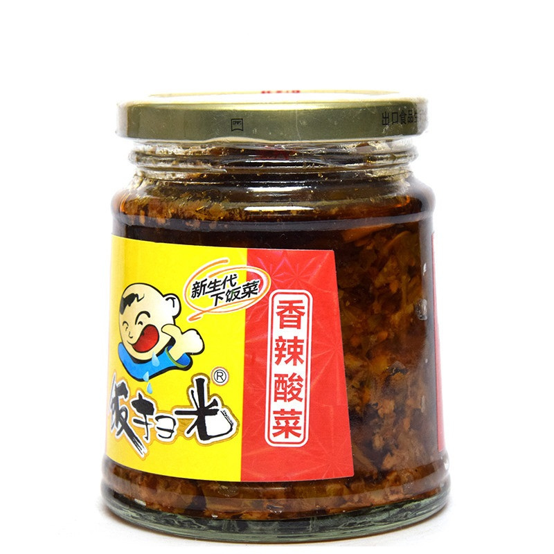 饭扫光香辣酸菜280g 开胃菜香辣菜小菜咸菜