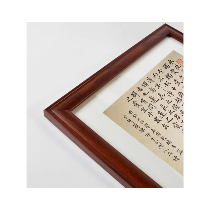 晋寻实木字画装裱JX-01/米高清大图