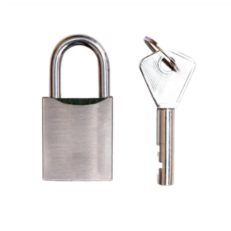 轩方程 XFCSJ-18 铜电镀 30mm 锁梁不锈钢 挂锁 (计价单位:个) 银色