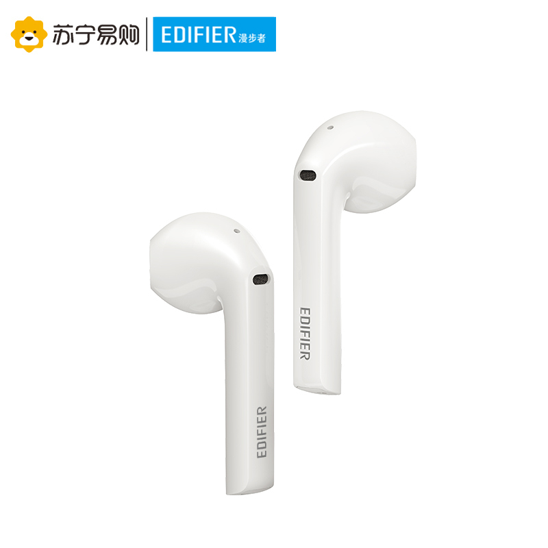 EDIFIER/漫步者 LolliPods无线蓝牙耳机真无线双耳入耳式耳塞运动 白色