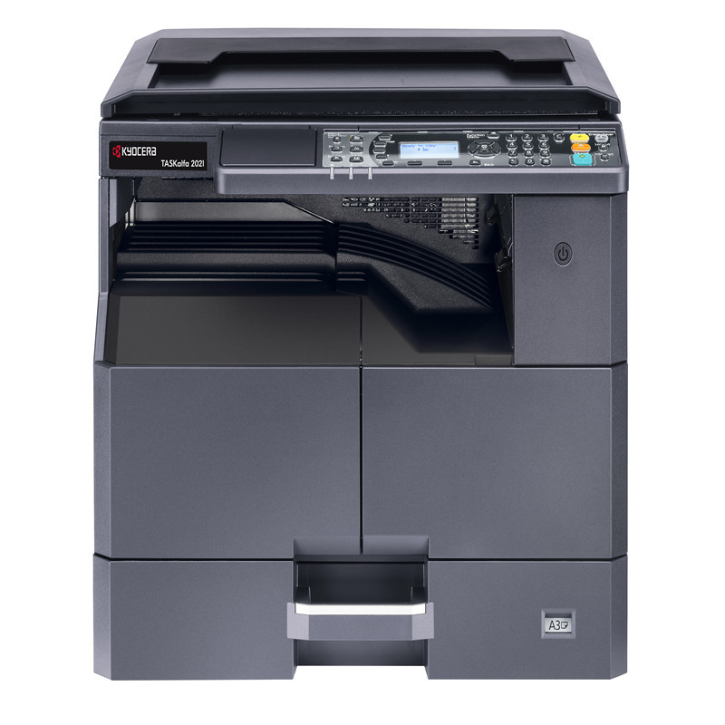 京瓷(KYOCERA)2021复印机A3A4激光黑白数码复合机办公打印扫描多功能复合一体机标配主机+双面器+输稿器+纸盒（免费提供安装）