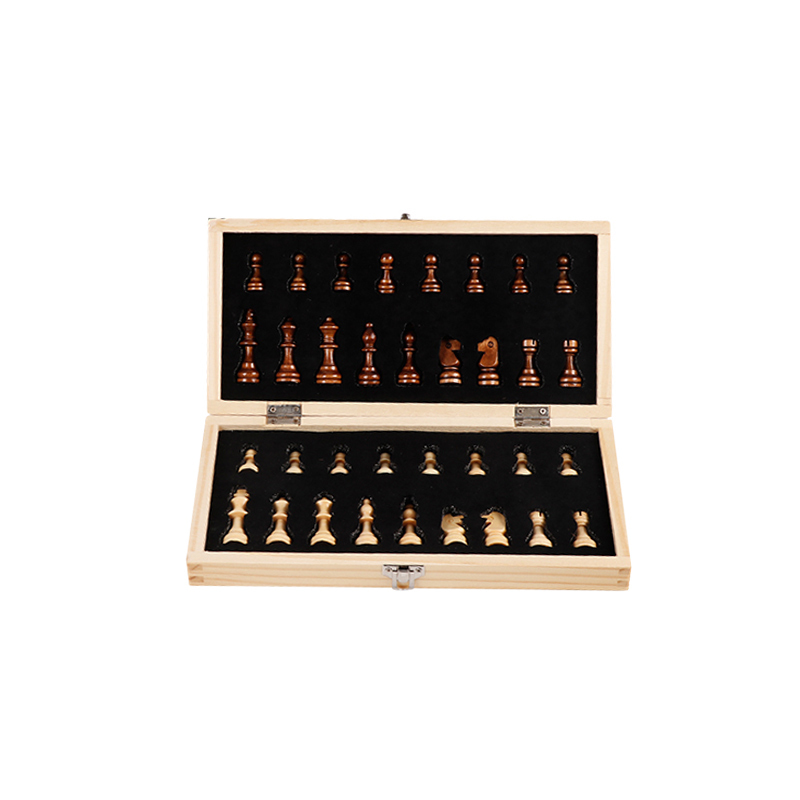 茂楠 双皇后 磁性 国际象棋 (经典黑格/39cm)