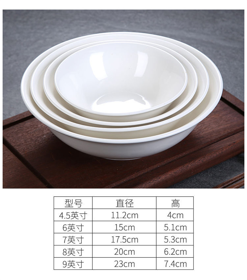 菜碗 汤碗 饭碗 面碗 菜碗 陶瓷碗 斗碗 6寸高清大图