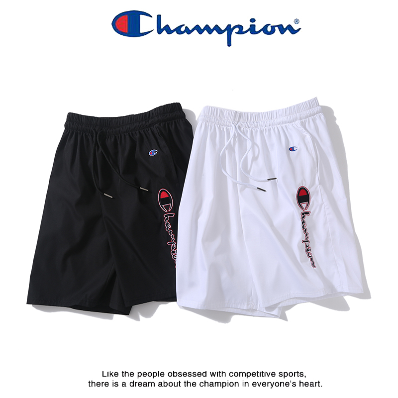 Champion冠军男士基本款运动慢跑速干纤维短裤
