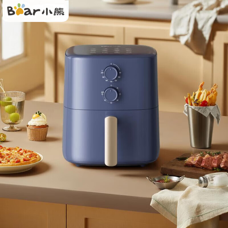 小熊(Bear)空气炸锅 家用无油烟低脂多功能电炸锅 大容量 QZG-H15W7高清大图