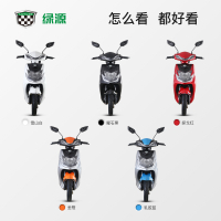 绿源新款电动车高速电瓶车HKW6成人男女运动长跑电动轻便摩托车