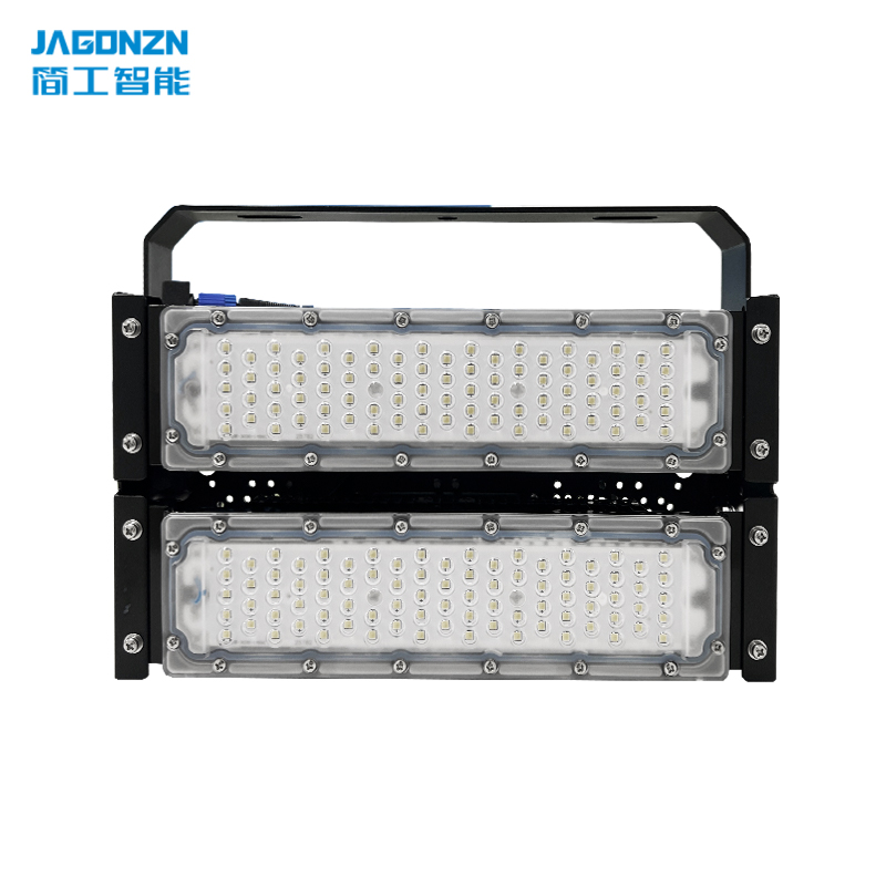 简工智能(JAGONZN)GL-05C-II 100W 模组式LED强光灯 (含安装) 黑色