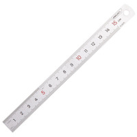 得力(deli)DL8030 钢直尺(银)300mm