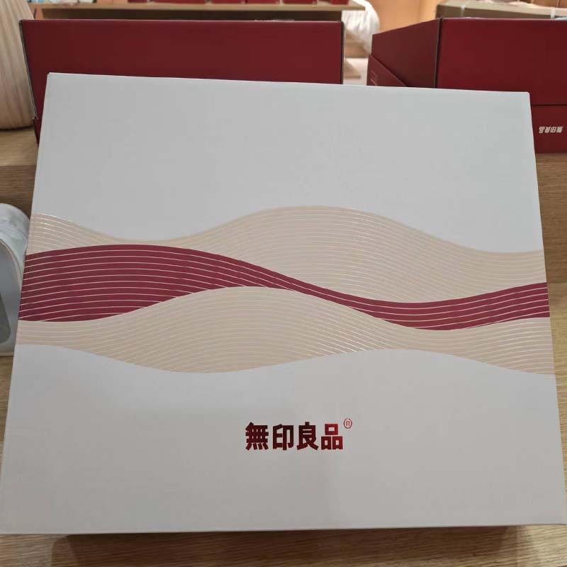 無印良品 A类双股100支纯棉磨毛四件套--时尚加州 200*230cm 套高清大图