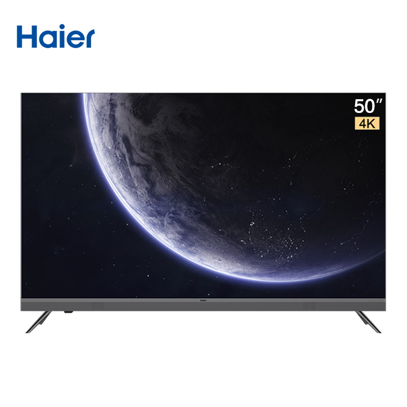 海尔 50R5 50英寸全面屏3G+32G 4K超高清8K解码 AI语音遥控智慧电视