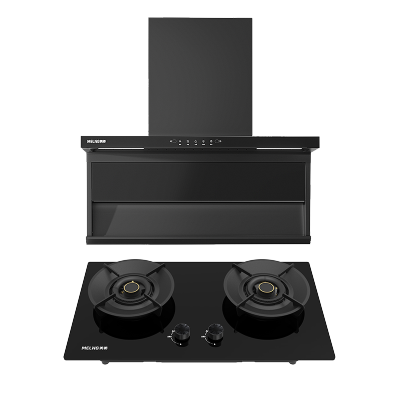 美菱厨电套装油烟机390H+燃气灶203KD 天然气