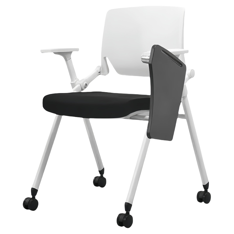 珂洋 培训椅 带写字板+轮 把高清大图
