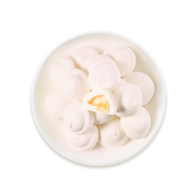 来伊份 夹心棉花糖(草莓味)20g*5个果味软绵绵糖糖果零食小吃休闲食品