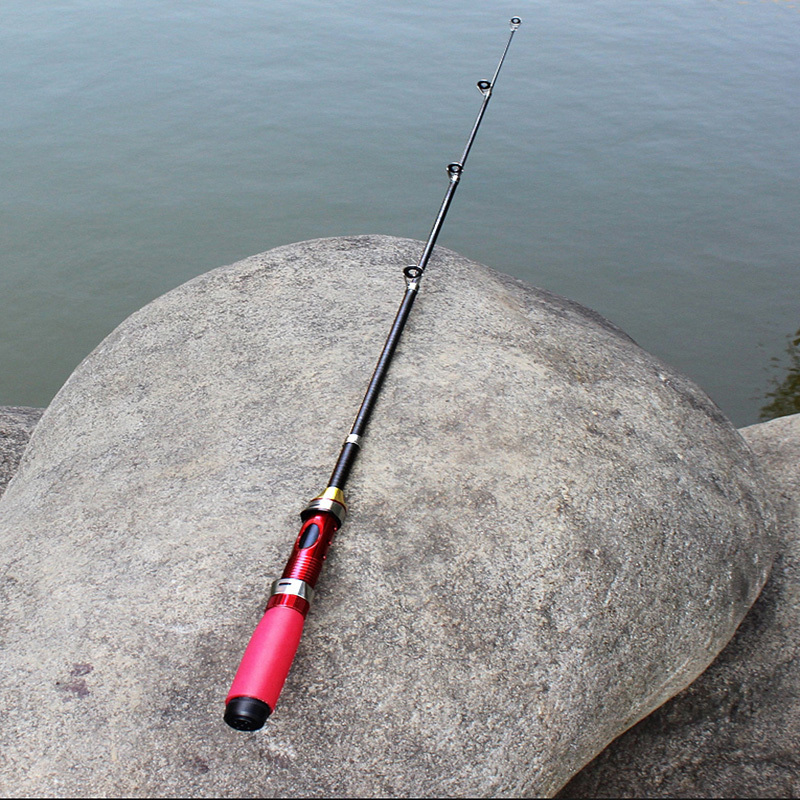 超短小海杆抛竿海竿全套迷你竿套装短节冰钓钓鱼竿甩超硬便携