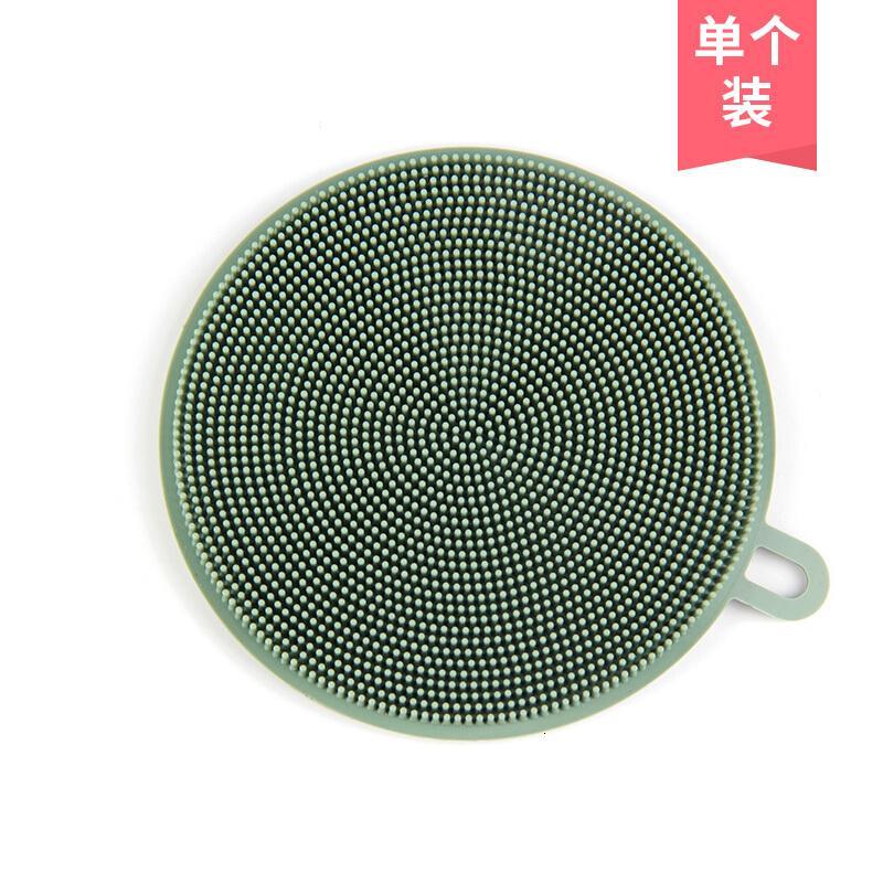 洗碗厨房多功能硅胶洗碗刷百洁布洗锅刷不粘锅去污清洁刷日用创意家居日用家居