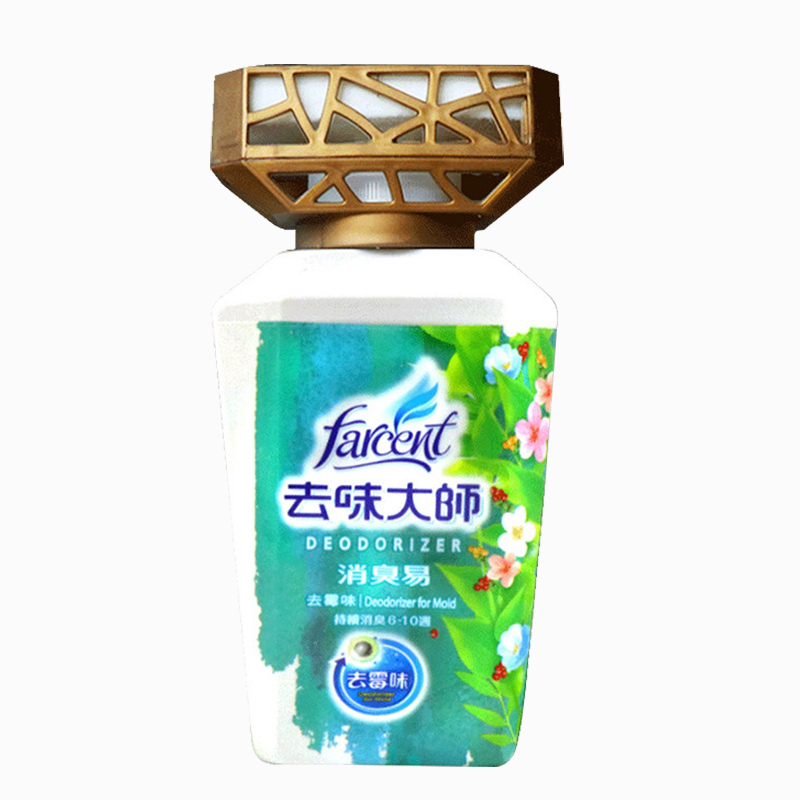 花仙子 茉莉香空气清新剂卧室家用内除味神器固体清香卫生间厕所除臭香薰 1瓶装