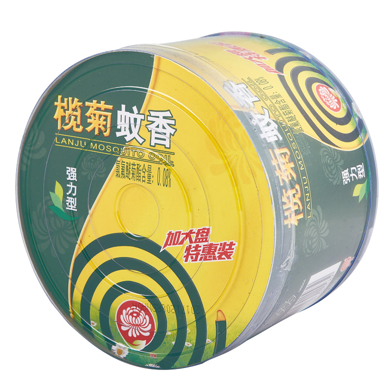 榄菊 蚊香强力型筒装加大盘36单圈 有效驱蚊防蚊 蚊香/蚊香液高清大图