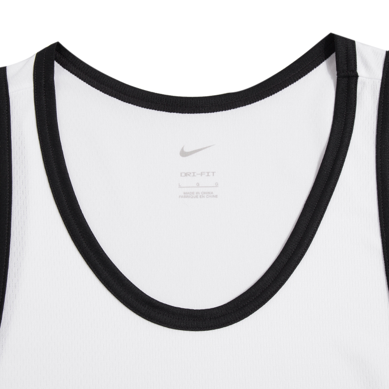 耐克(NIKE)运动背心夏季新款透气快干圆领无袖T恤衫休闲宽松潮流时尚篮球上衣 DH7133-100