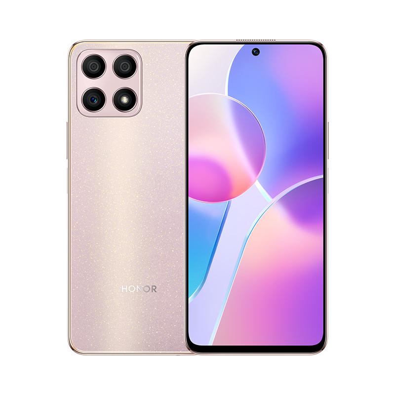 荣耀X30i 8GB+128GB 蔷薇金 7.45mm超薄全视屏 22.5W超级快充 4800万超清三摄 轻奢钻彩工艺 5G手机