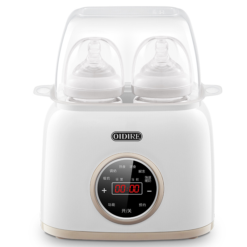 奥帝尔(OIDIRE) ODI-NNQ9双瓶暖奶器婴儿暖奶器智能恒温加热奶瓶(普通款) 颜色:卡其色 Z