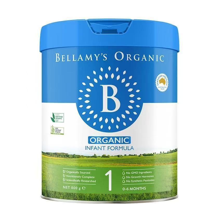 澳洲发/3罐装-贝拉米(Bellamy’s )宝宝有机奶粉1段900g/罐装 0-6个月进口婴幼儿一段奶粉高清大图