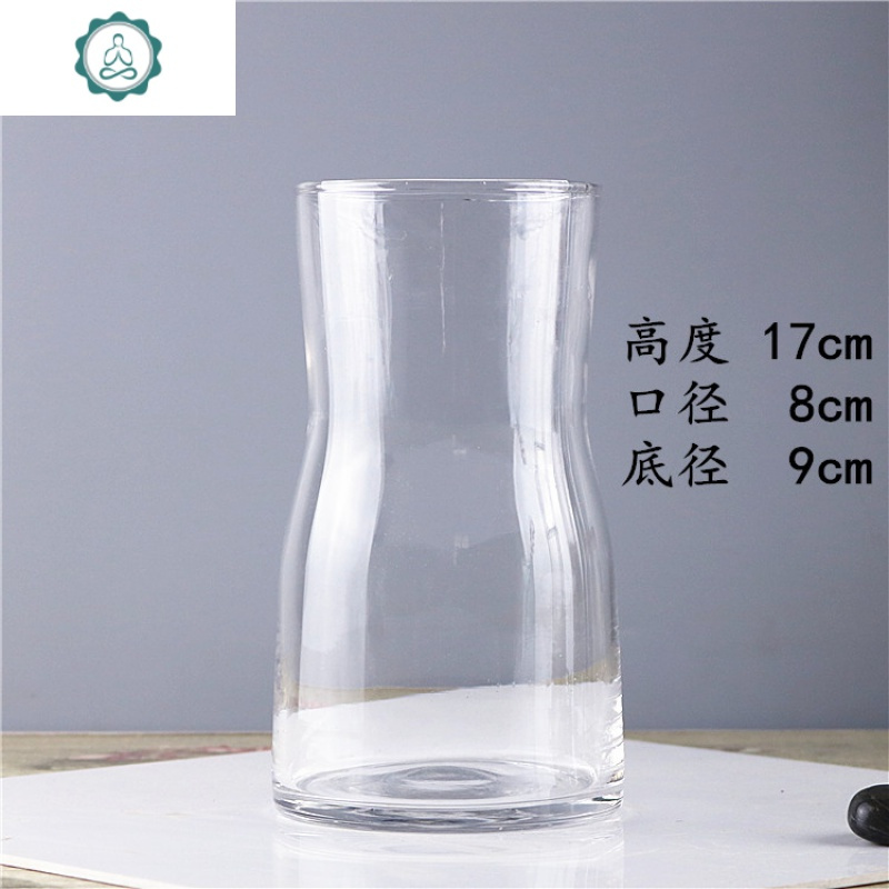 简约彩色小清晰玻璃透明花瓶插花摆件客厅创意水培家居装饰干花封后小收口七彩色中等报价 参数 图片 视频 怎么样 问答 苏宁易购