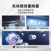 松下(Panasonic)洗烘 烘护套装 烘干机干衣机+95度除菌洗滚筒洗衣机(10滚筒+6烘干)XQG100-NA5N