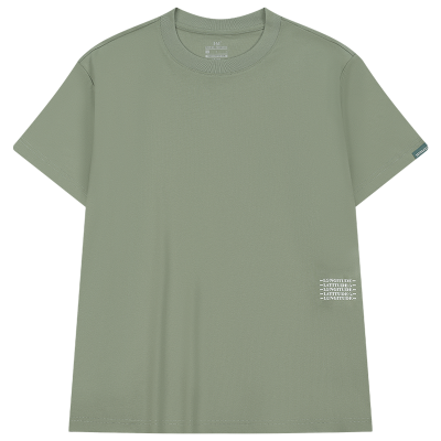 361°运动T恤男夏季新款休闲短袖652524116 L 地平线绿